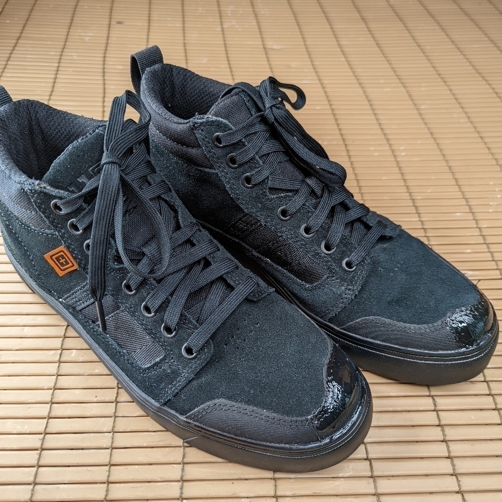 5.11 Tactical Norris Sneaker 12411 / Black - Men's Sz 9. Never Worn. Extra Boot